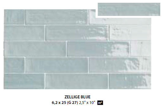 ZELLIGE BLUE
